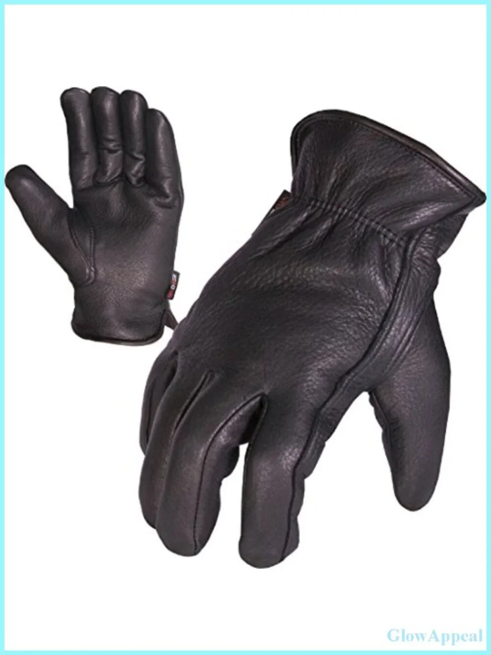 Genuine Deerskin Leather Work Gloves 100G 3M Thinsulate Thermal Insulated Winter